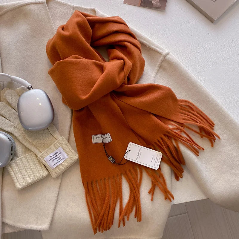 Luxury Wool Cashmere Scarf
