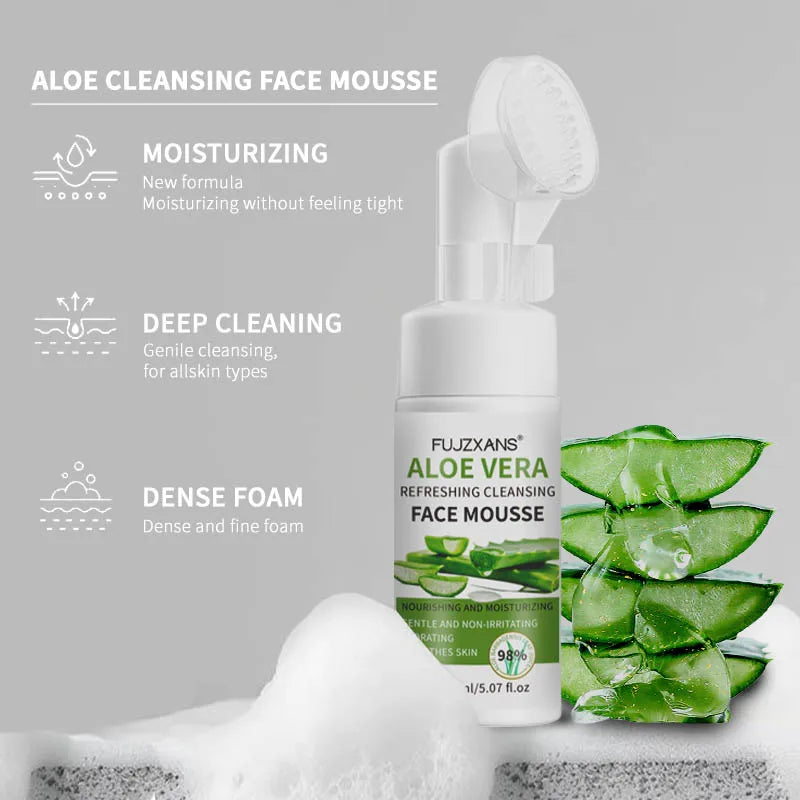 Aloe Vera Cleansing Mousse – 150 ml