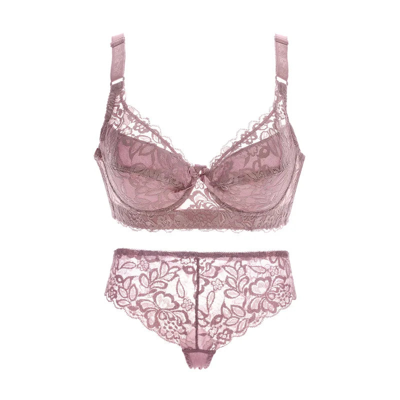 Lace Push-Up Plus Size Lingerie Set