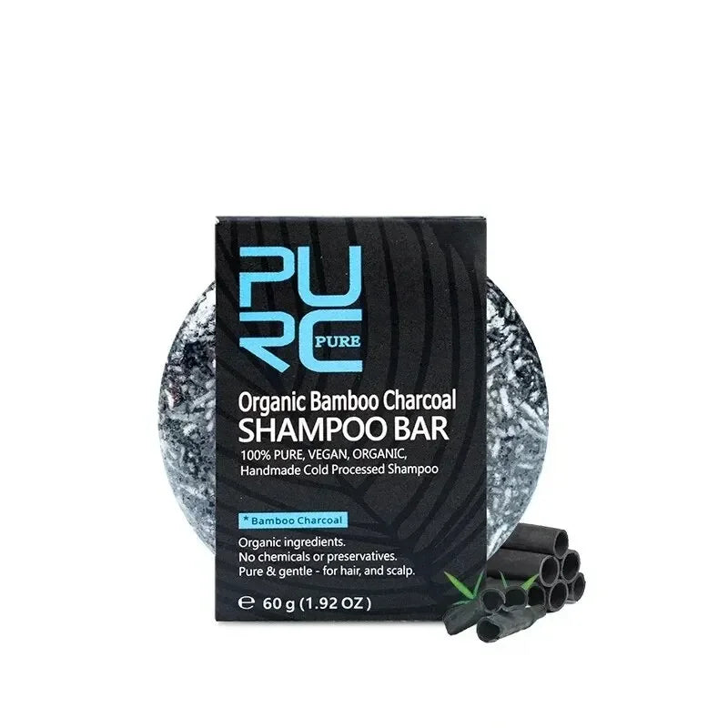 Bamboo Charcoal Shampoo Bar