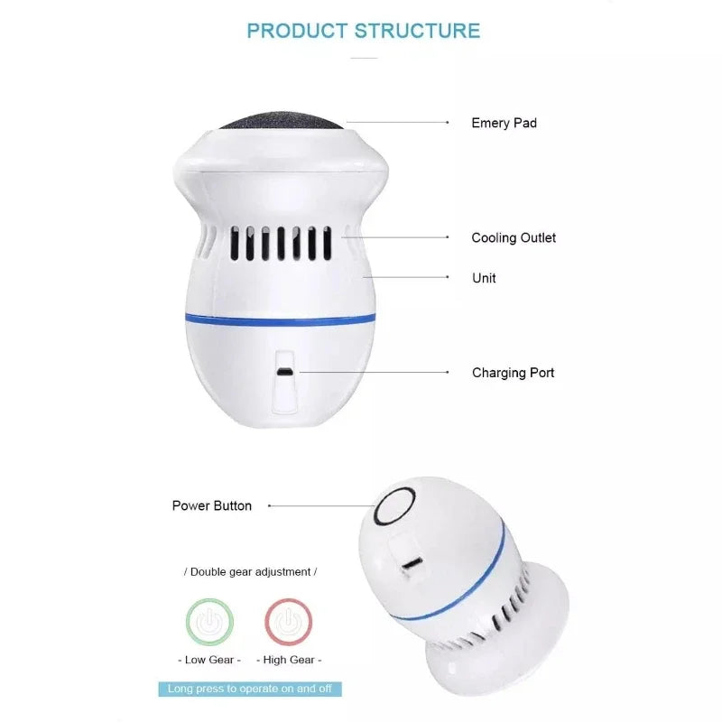 Electric Foot Grinding Rupture Skin Trimmer dead skin