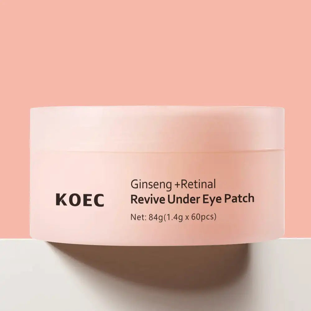 Ginseng Retinal Under-Eye Patches – 60 Pcs Collagen Hydrogel