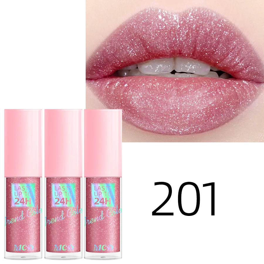 Glitter Lip Gloss – Long-Lasting Waterproof Shine