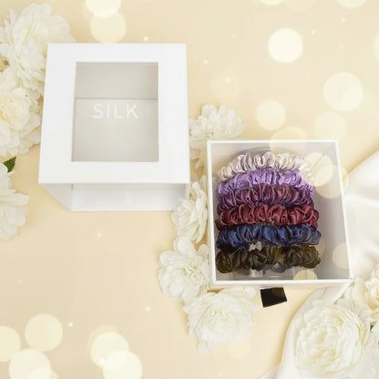 22 Momme Silk Scrunchie Set – OEKO-TEX Certified