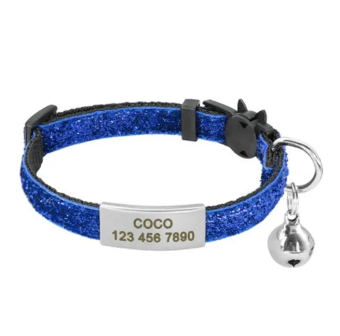 Stylish Nylon Pet ID Collars