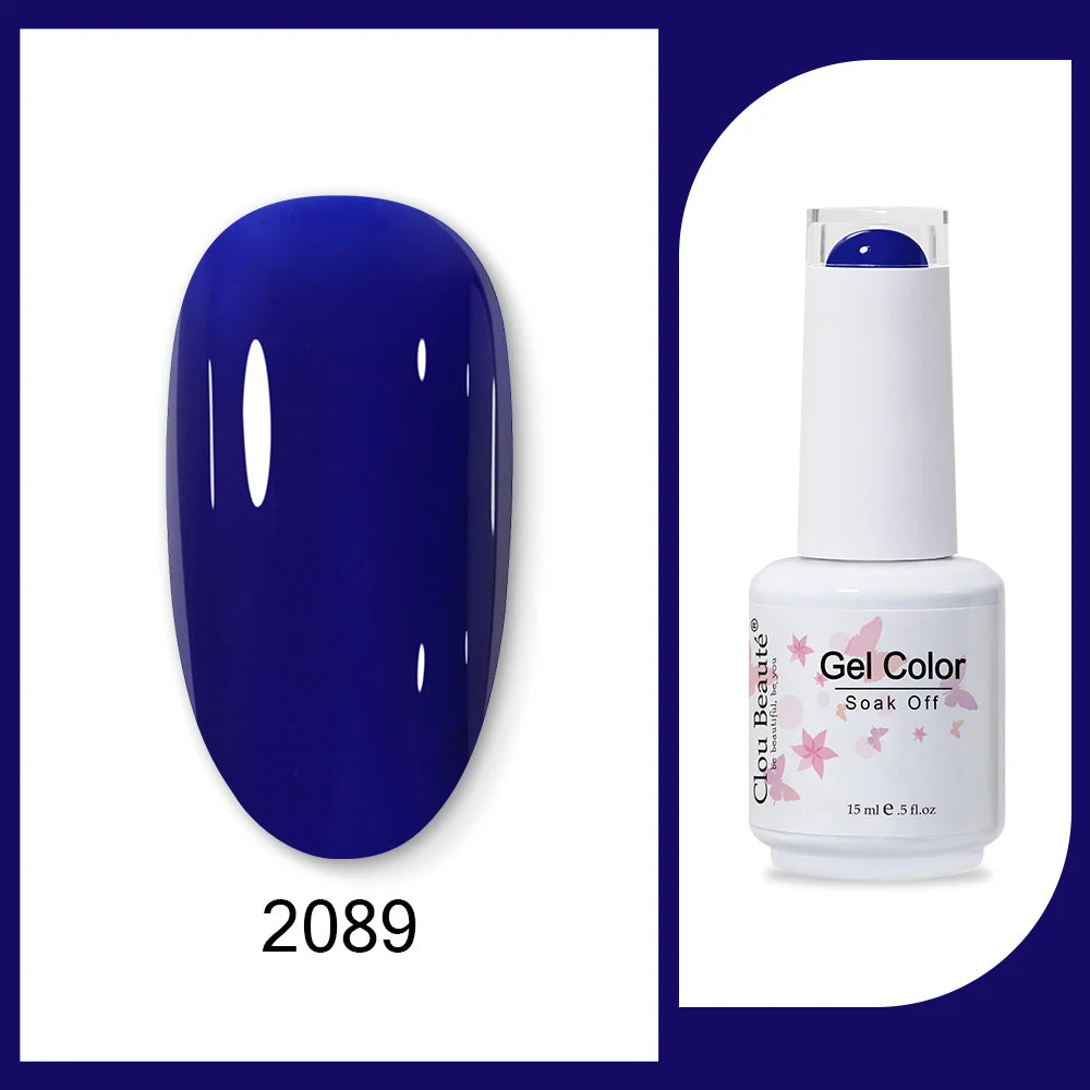 Clou Beaute Neon Gel Polish 15ml – Semi Permanent UV/LED