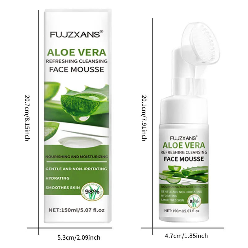 Aloe Vera Cleansing Mousse – 150 ml