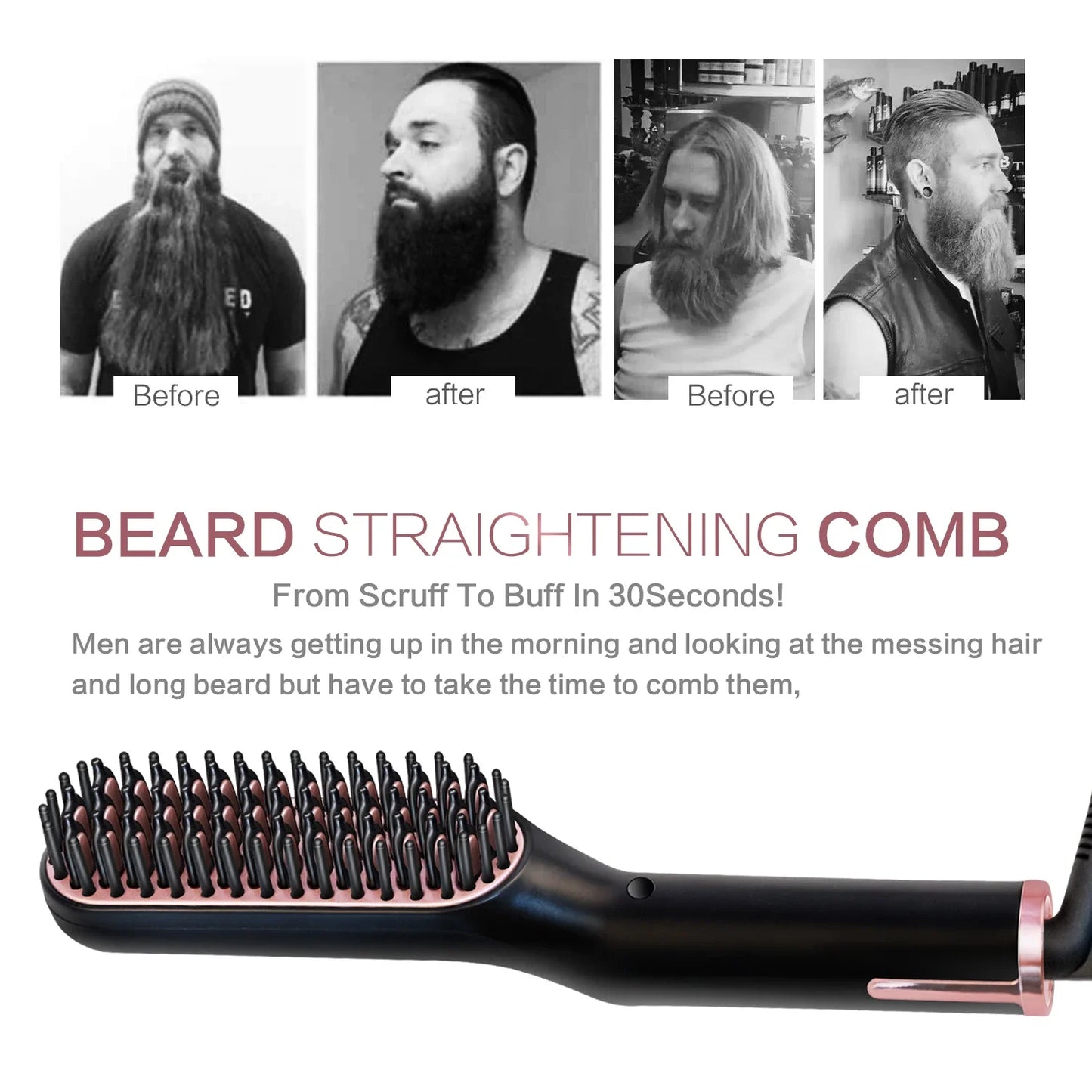 Men’s Beard Straightening Brush