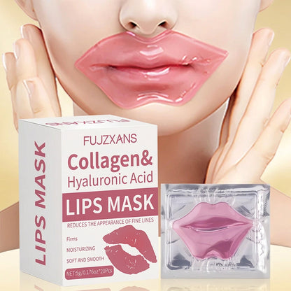 Collagen Hydrating Lip Masks – 20 Pcs