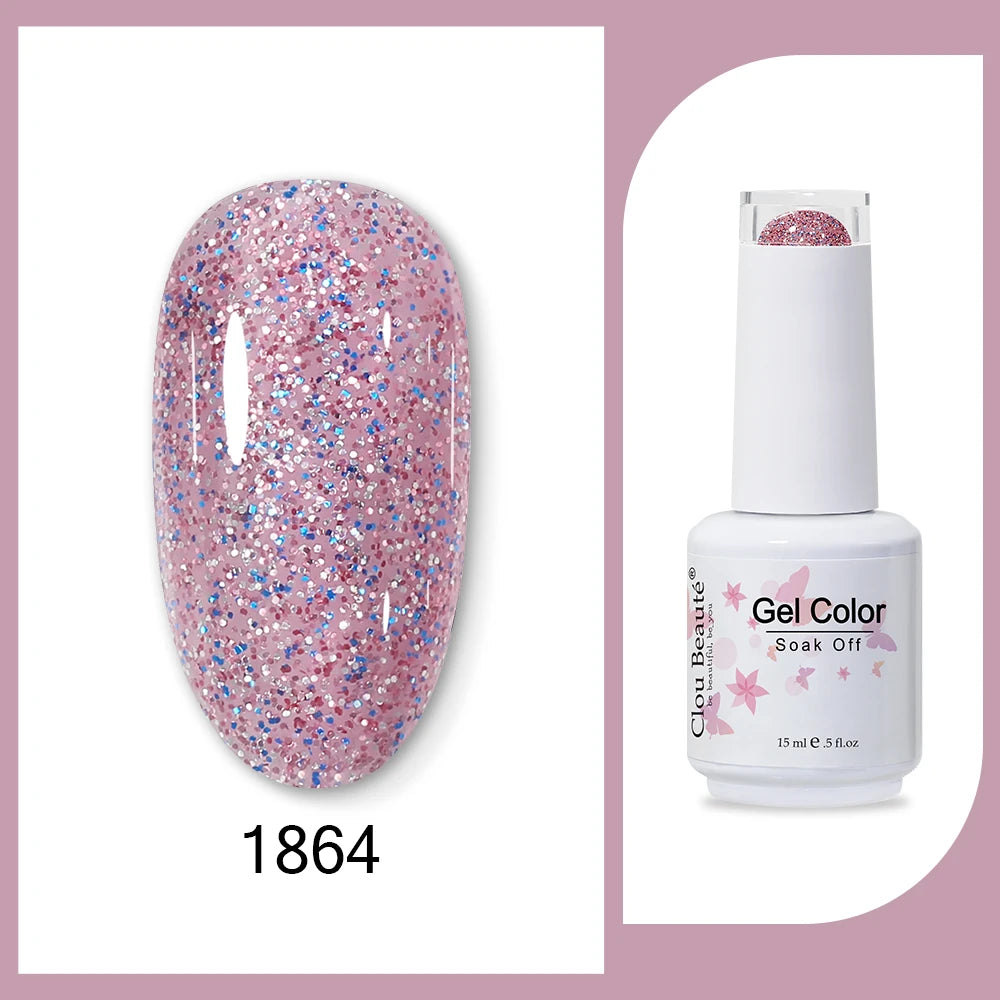 Clou Beaute Neon Gel Polish 15ml – Semi Permanent UV/LED