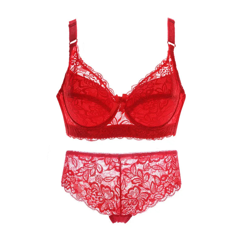 Lace Push-Up Plus Size Lingerie Set