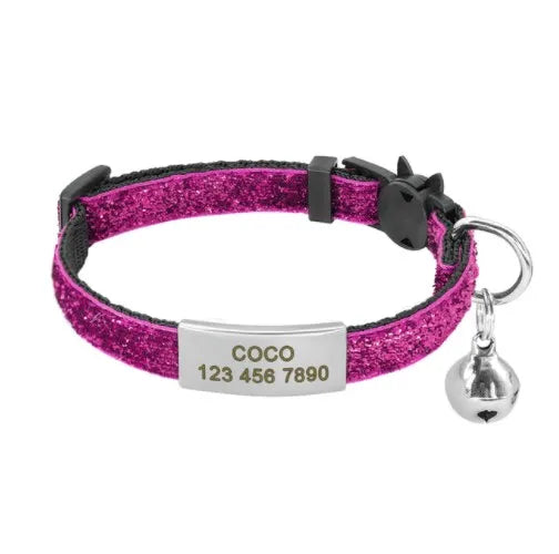 Stylish Nylon Pet ID Collars