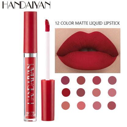 Handaiyan Matte Liquid Lip Gloss Set