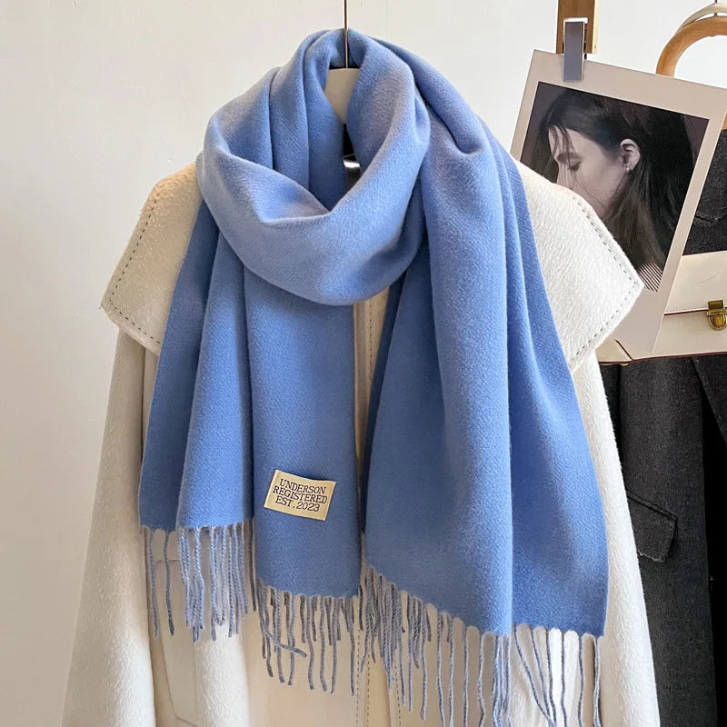 Winter Poncho Shawl Cashmere Scarf for Women RIAZ EXPRESS