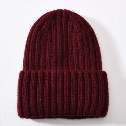 Satin-Lined Winter Beanie – Cashmere Blend Knit