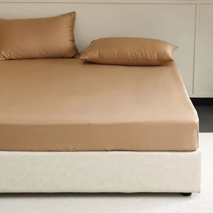 Drap-housse soyeux – Bonnet profond, 10 coloris