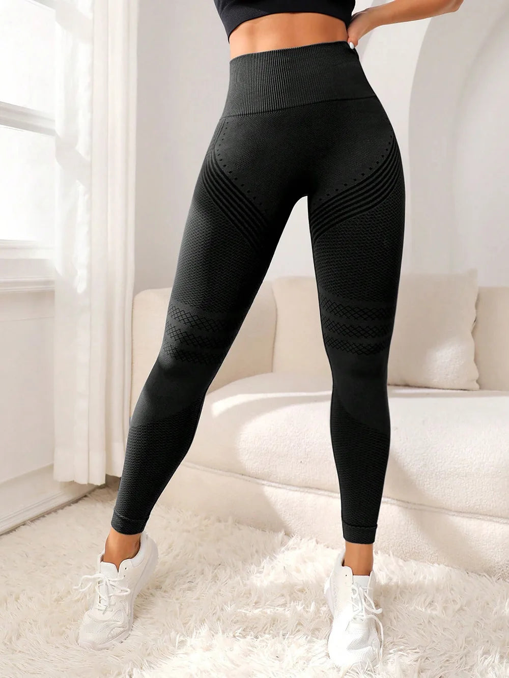 High-Waist Lifting Sports Pants