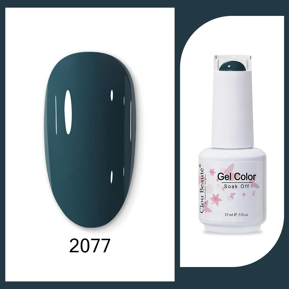 Clou Beaute Neon Gel Polish 15ml – Semi Permanent UV/LED