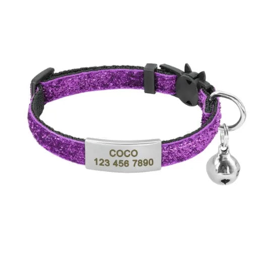 Stylish Nylon Pet ID Collars