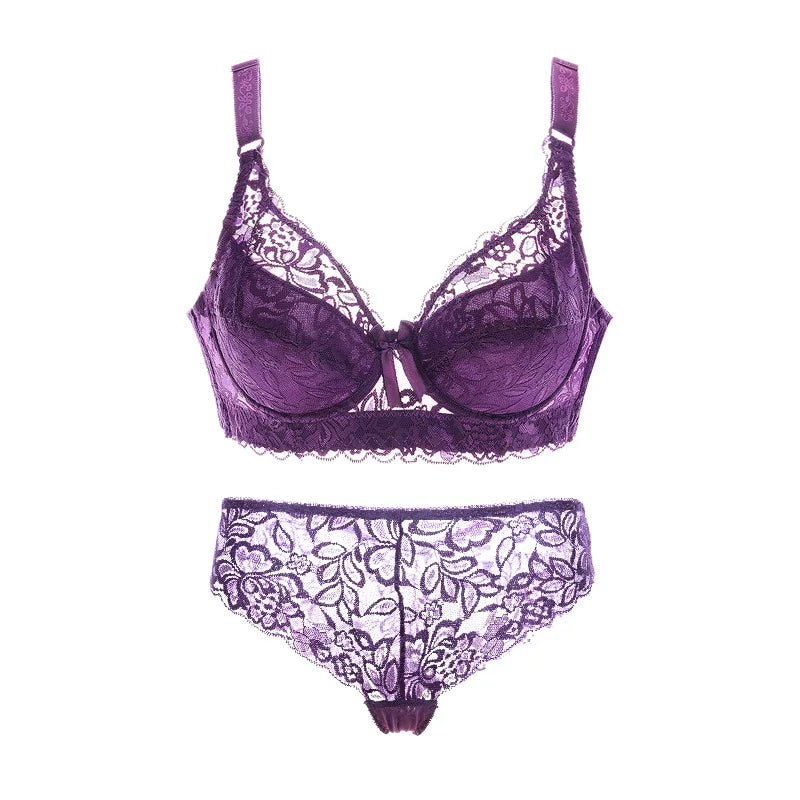 Lace Push-Up Plus Size Lingerie Set