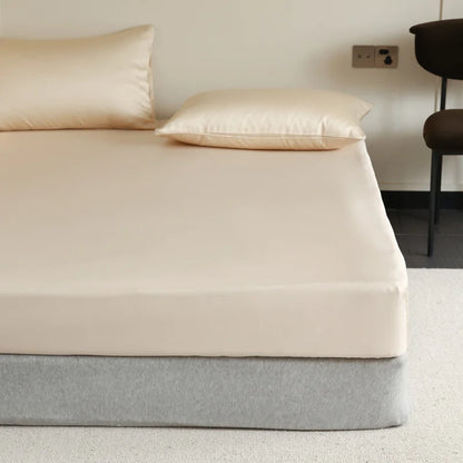 Drap-housse soyeux – Bonnet profond, 10 coloris