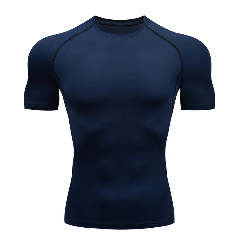 Running Compression T-shirt Short Sleeve Sport