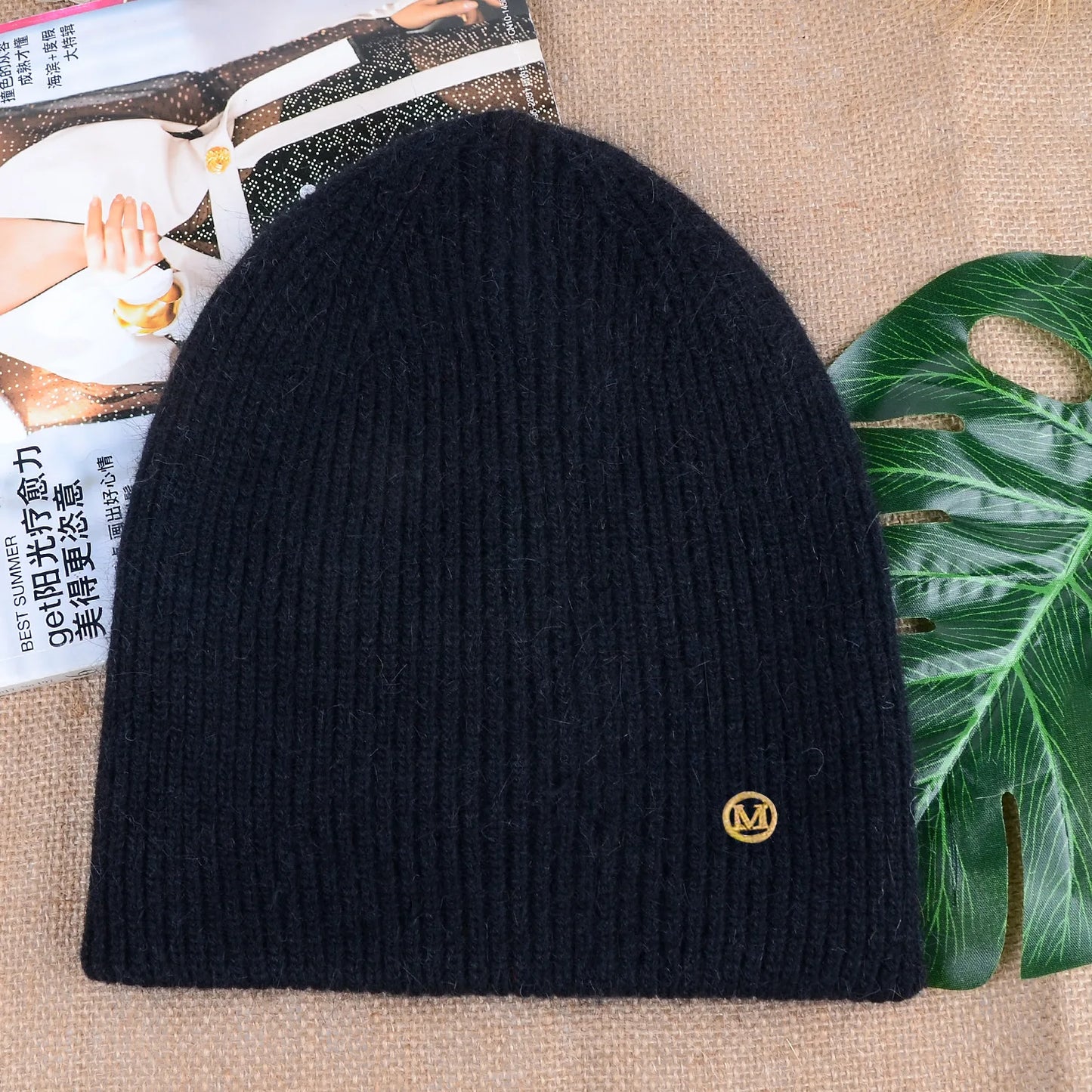 Rabbit Cashmere Winter Beanie