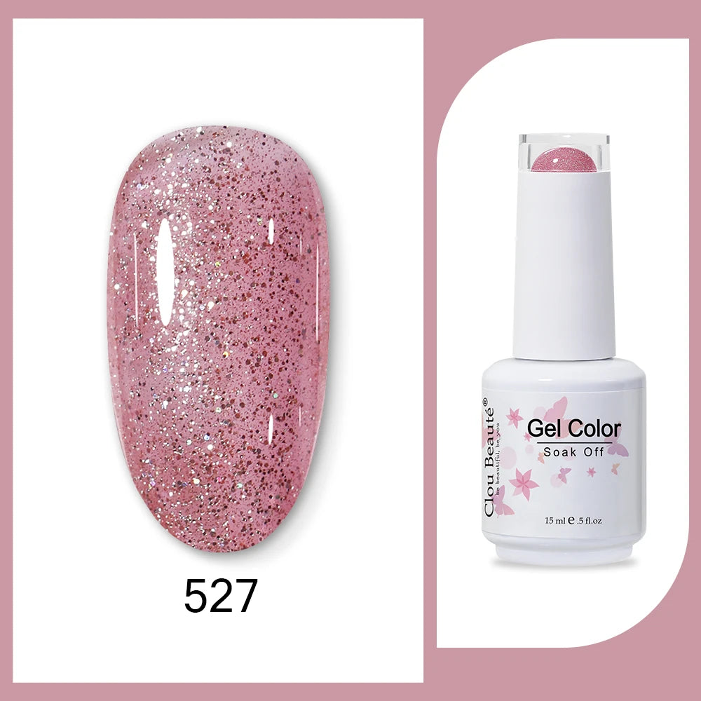 Clou Beaute Neon Gel Polish 15ml – Semi Permanent UV/LED