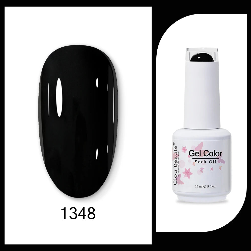 Clou Beaute Neon Gel Polish 15ml – Semi Permanent UV/LED