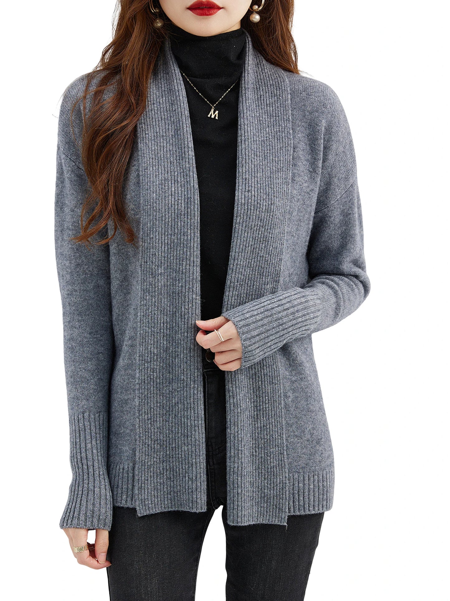 Women's Cardigans 100% Merino Wool Sweater