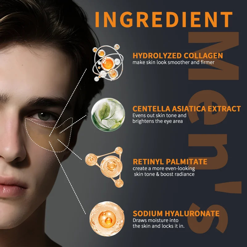 Herren Retinol & Collagen Augenpads