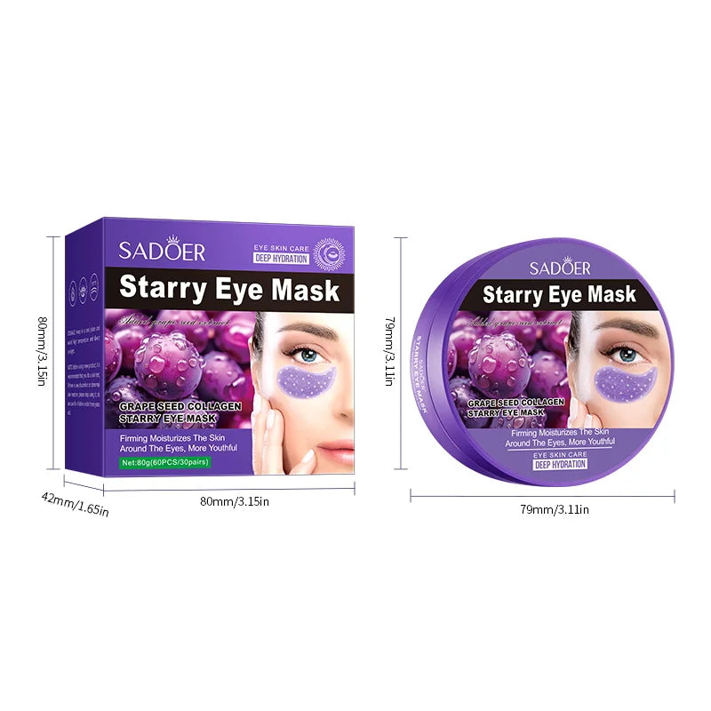 Patchs yeux au collagène cristal et raisin – vue 5