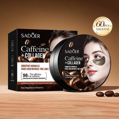 Patchs yeux au collagène cristal et caféine