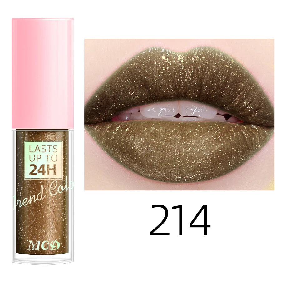 Glitter Lip Gloss – Long-Lasting Waterproof Shine