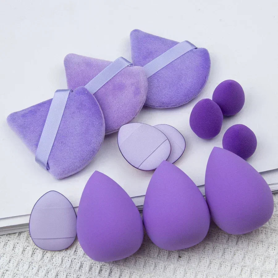 12/14Pcs Makeup Sponge Set – Beauty Blender Puff Kit