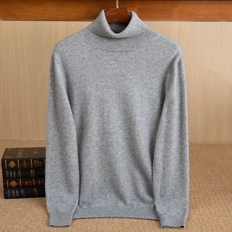 Men’s Cashmere Turtleneck