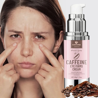 Crème contour des yeux à la caféine, flacon pompe 50 g
