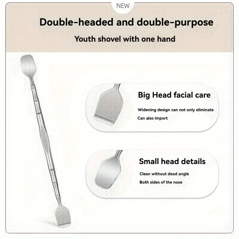 Double-Ended Blackhead Extractor Tool