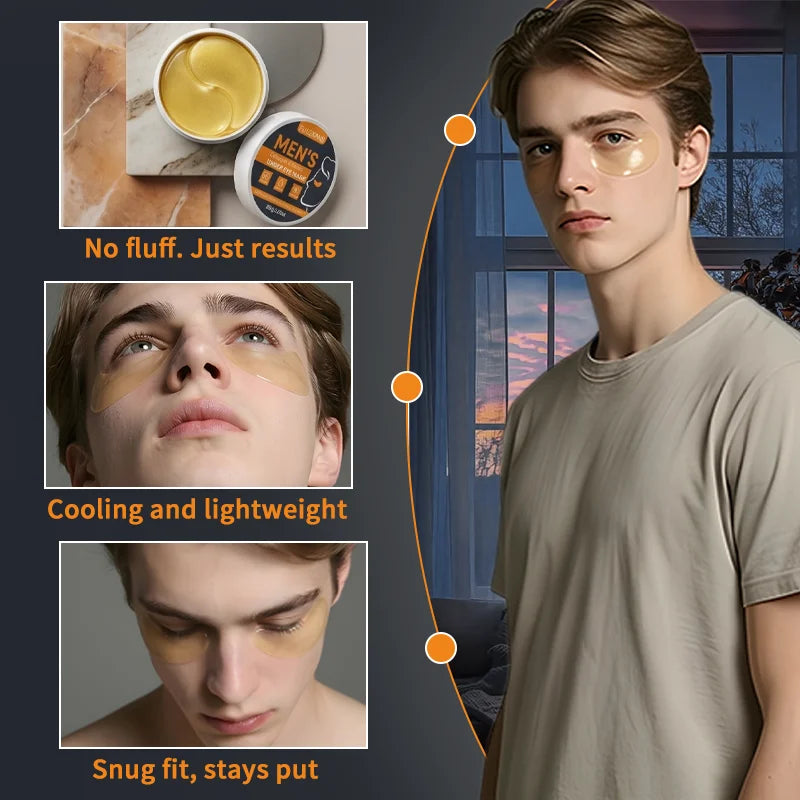 Herren Retinol & Collagen Augenpads
