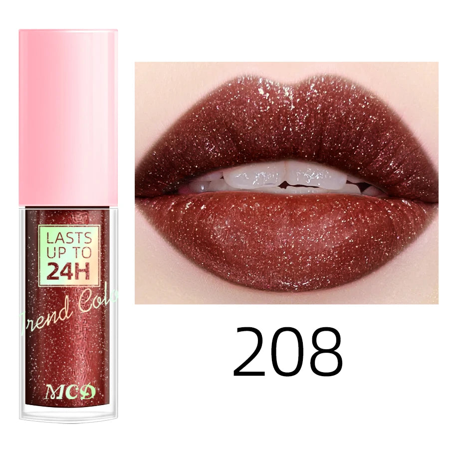 Glitter Lip Gloss – Long-Lasting Waterproof Shine