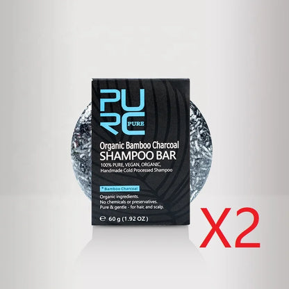 Bamboo Charcoal Shampoo Bar