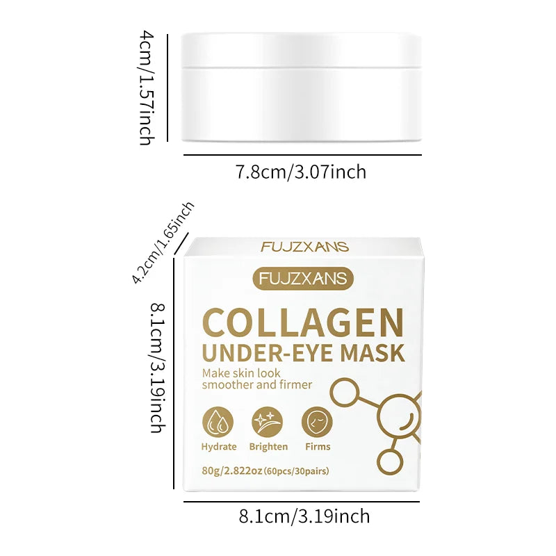 Patchs yeux hydrogel bio-collagène – vue 4