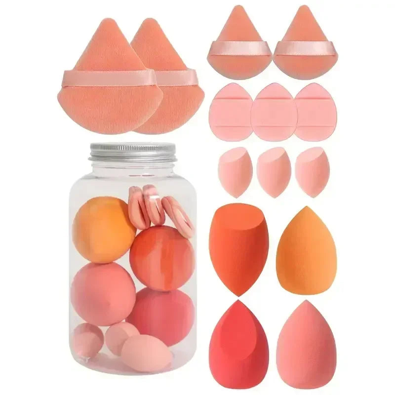 12/14Pcs Makeup Sponge Set – Beauty Blender Puff Kit