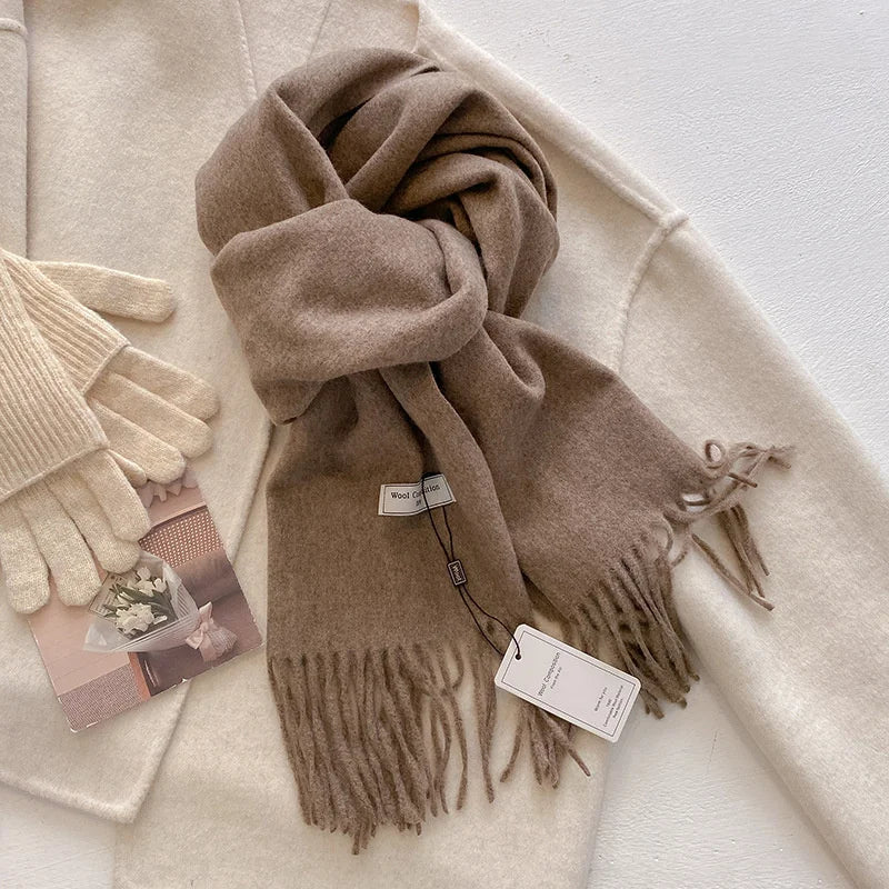 Luxury Wool Cashmere Scarf