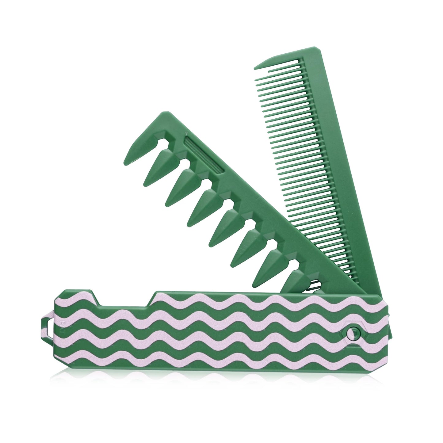 3-in-1 Pocket Folding Comb Set