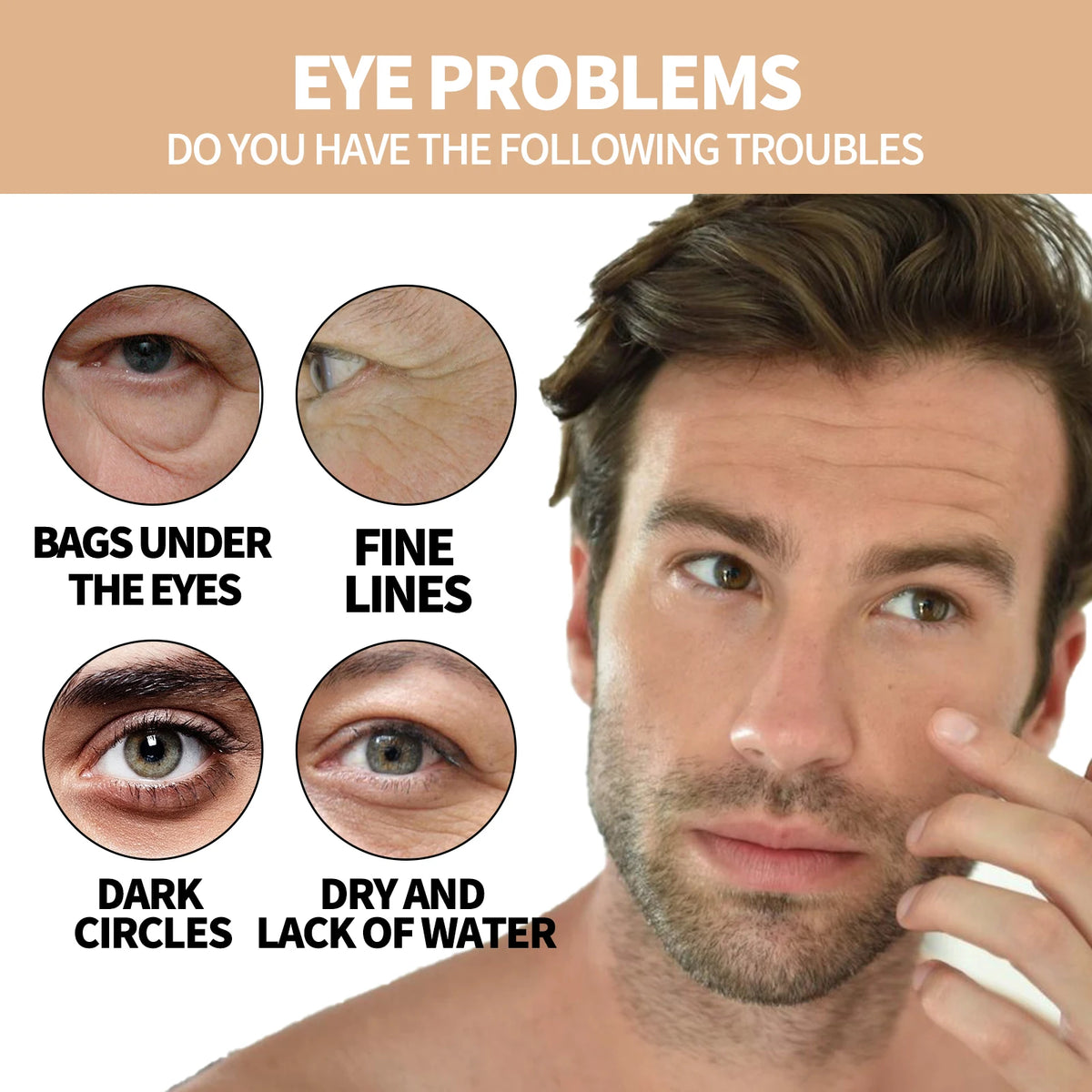 Roll-on contour des yeux pour homme – vue 4