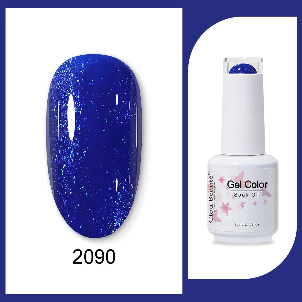 Clou Beaute Neon Gel Polish 15ml – Semi Permanent UV/LED