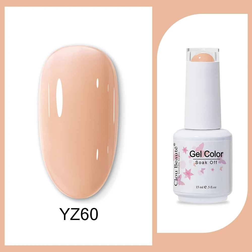 Clou Beaute Neon Gel Polish 15ml – Semi Permanent UV/LED