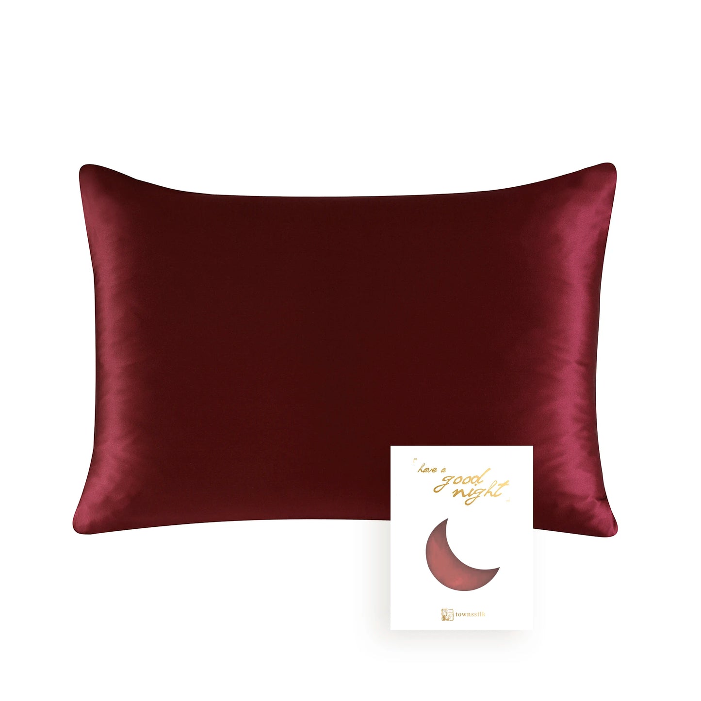 22 Momme Silk & Tencel Pillowcase with Hidden Zipper