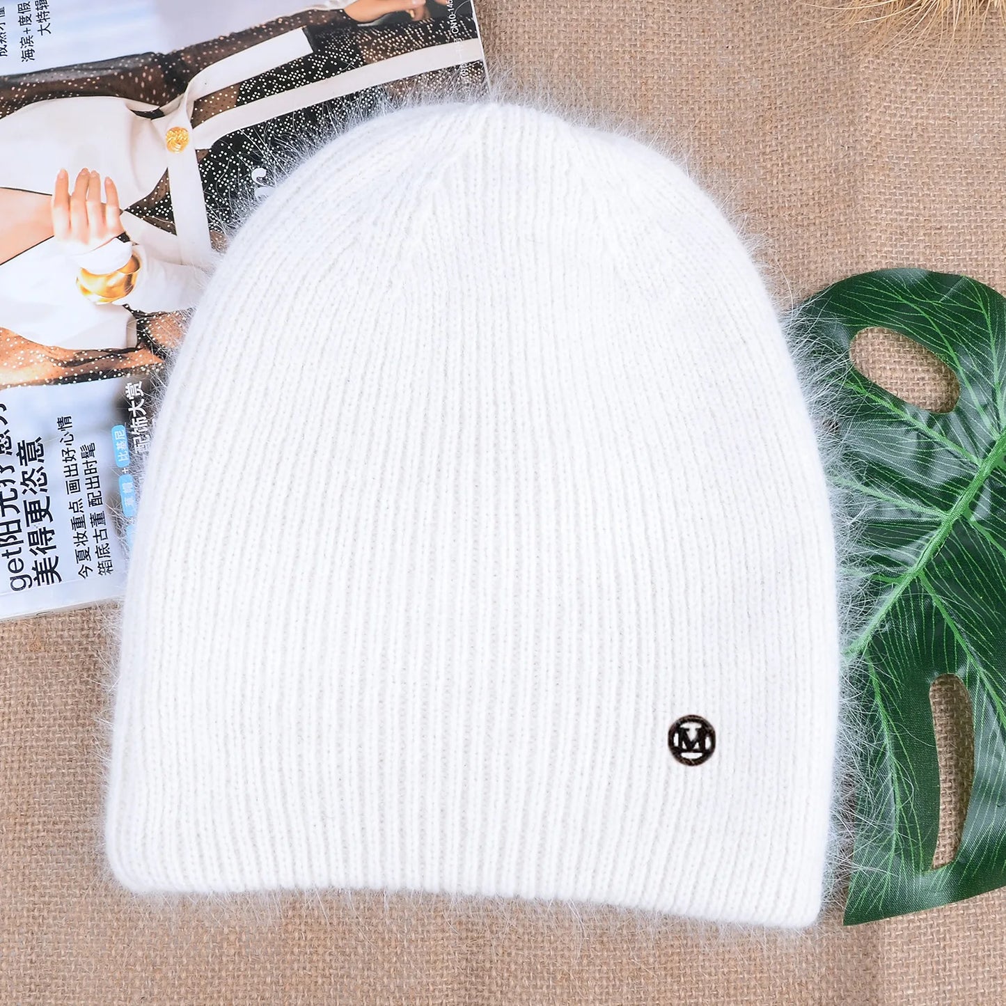 Rabbit Cashmere Winter Beanie